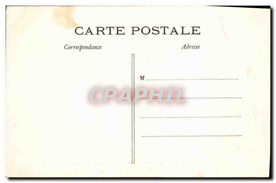 CPA Paris Hotel des Invalides les Portes de Bronze par Etex Fondues avec les Canons pris a Austerlit — Rückseite