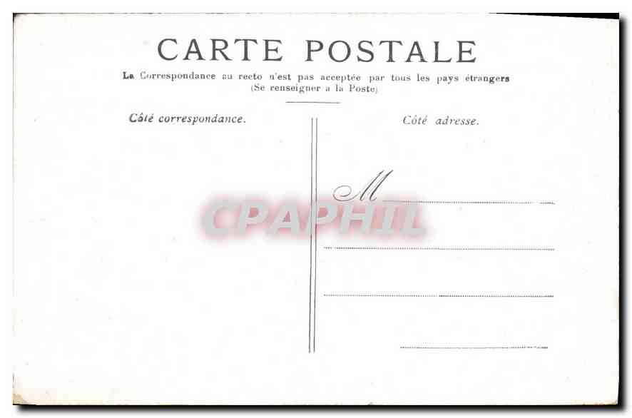CPA Paris la Grand Palais Champs Elysees  — Rückseite