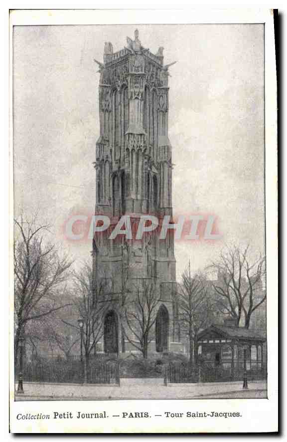 CPA Collection Petit Journal Paris Tour Saint Jacques 