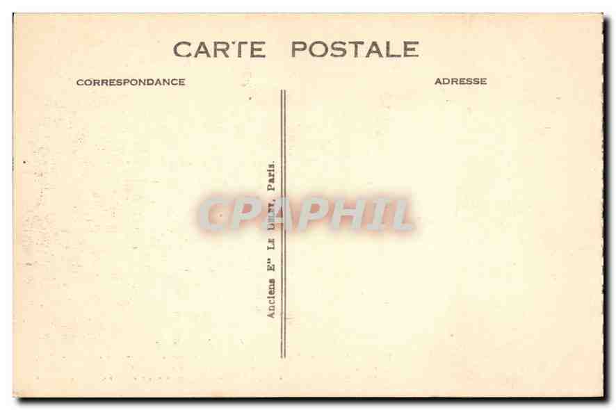 CPA Eglise de la Madeleine la premiere pierre fut posee en 1764 par constant d'Ivry  — Rückseite