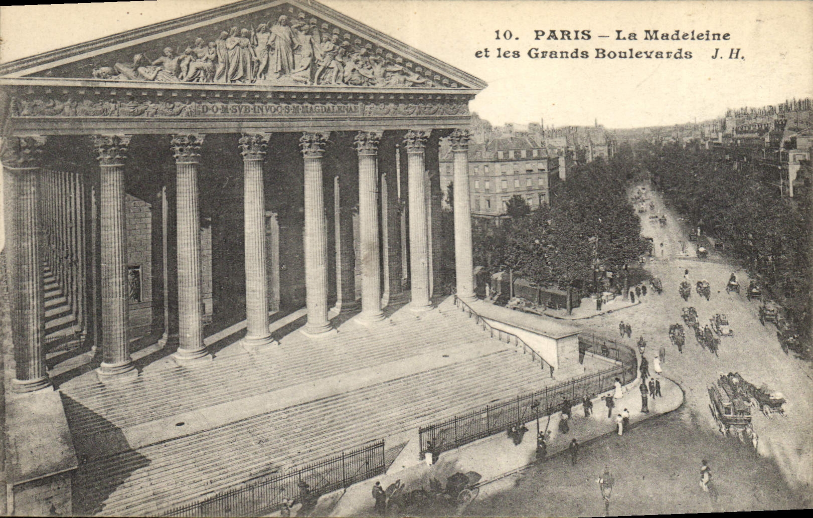 CPA Paris la Madeleine et les Grands Boulevards 