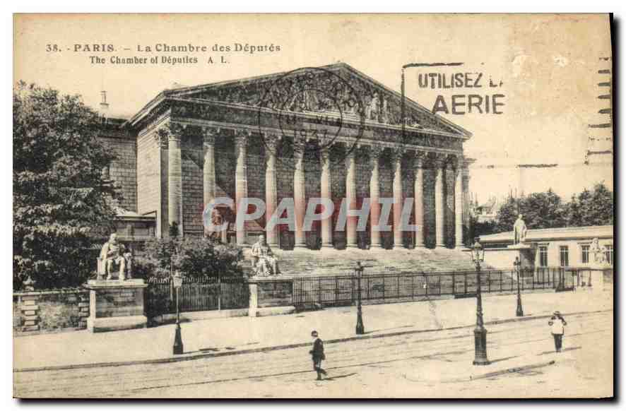CPA Paris la Chambre des Deputes 
