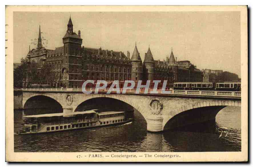 CPA Paris Conciergerie 