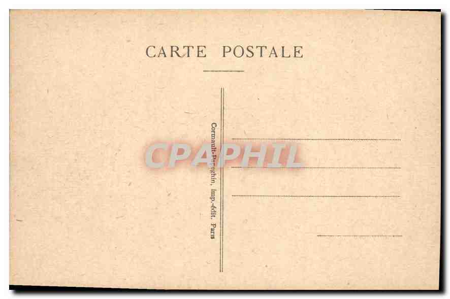 CPA Paris l'Hotel de Ville et le Pont d'Arcole  — Verso
