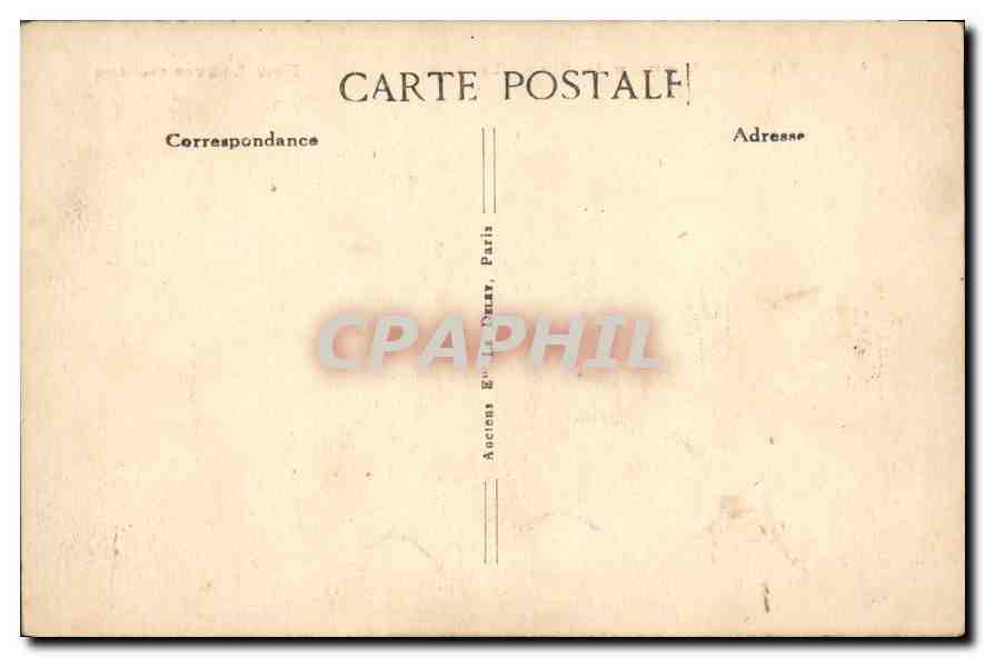 CPA Paris Nouveau Jardin du Louvre  — Rückseite