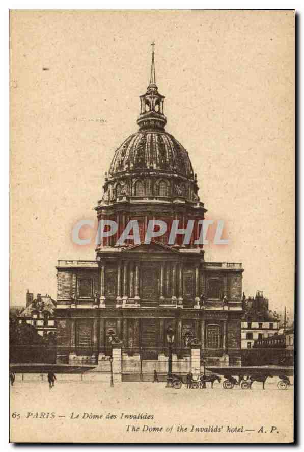 CPA Paris le Dome des Invalides 