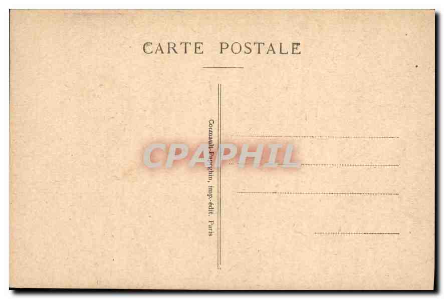 CPA Paris le Dome des Invalides  — Rückseite
