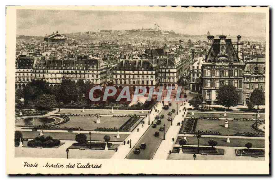 CPA Paris Jardin des Tuileries 