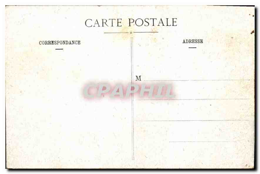 CPA Paris la Gare du Nord  — Rückseite