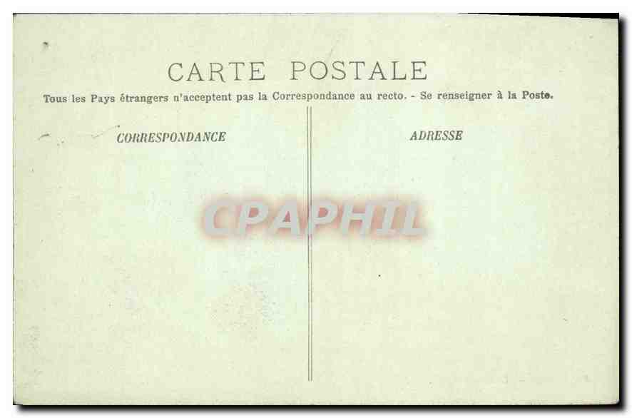 CPA Paris le Grand Palais  — Rückseite