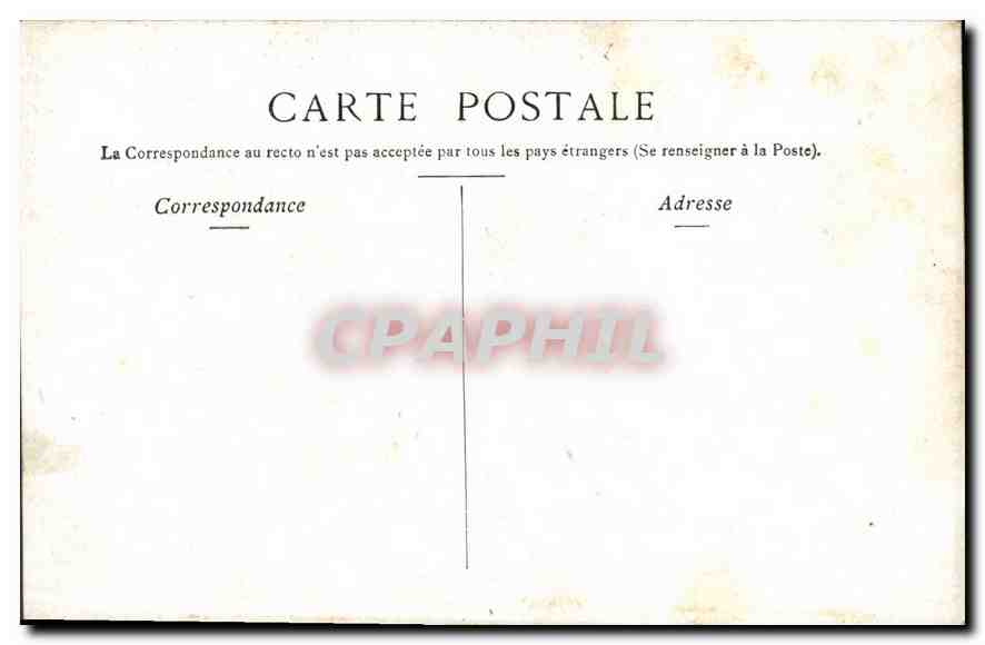 CPA Paris Boulevard Porte St Denis  — Verso