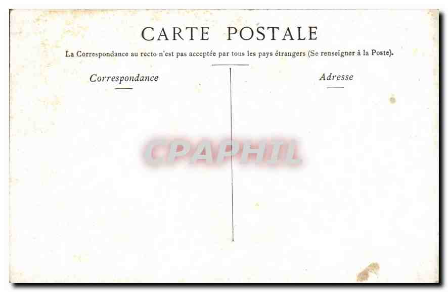 CPA Paris le Nouvel Opera Comique et la Place Boieldieu  — Rückseite