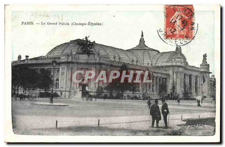 CPA Paris le Grand Palais Champs Elysees 