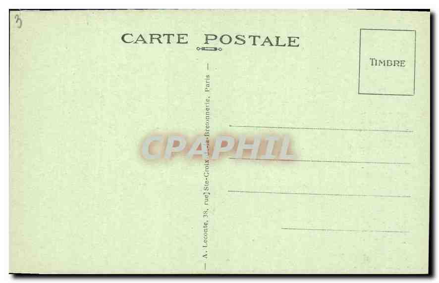 CPA Paris l'eglise St Etienne du Mont  — Rückseite