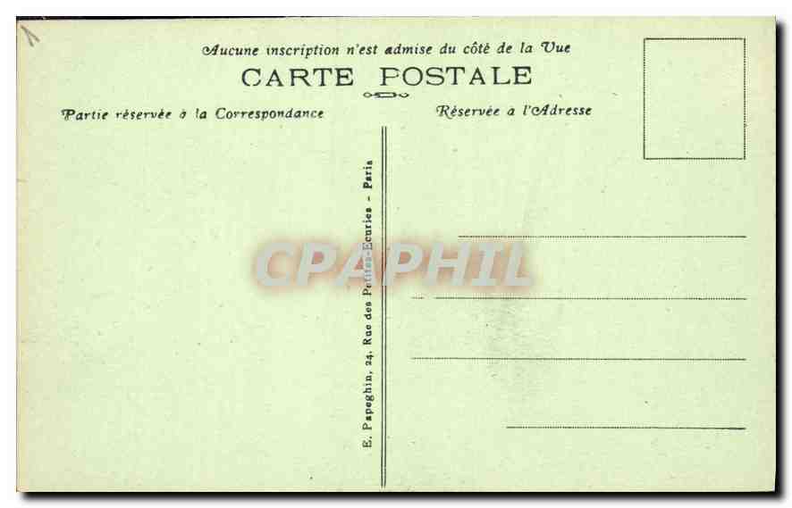 CPA Paris Eglise St Etienne du Mont la Chapelle et le Tombeau de Ste Genevieve  — Verso