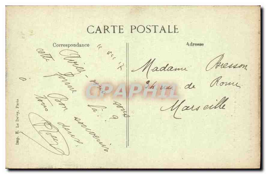 CPA Paris Saint Chapelle Elevee par Saint Louis pour y placer la couronne d'Epines et la Vraie Croix — Verso