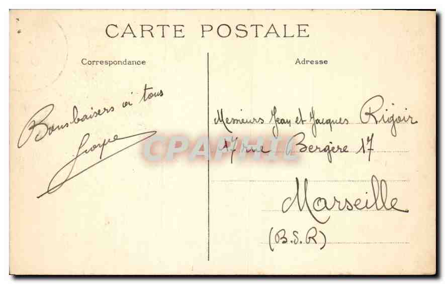 CPA Paris 4e Hotel de Sens Residence des Archeveques de Paris Jusqu'en 1623  — Verso