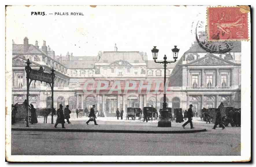 CPA Paris Palais Royal 