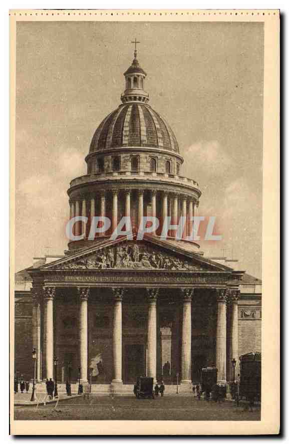 CPA Paris en Flanant le Pantheon 