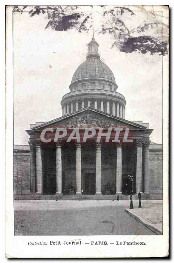 CPA Collection de petit Journal Paris le Pantheon 