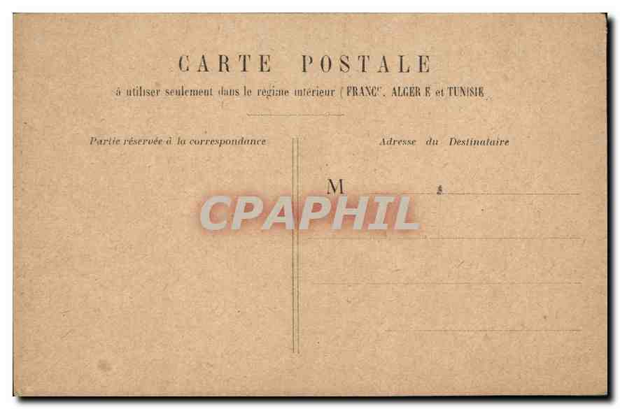 CPA Paris Pantheon  — Rückseite