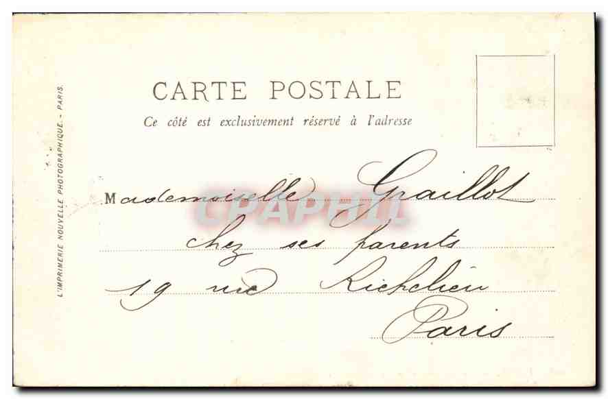 PARIS. — Notre-Dame et le Pont — LL. — C. Delpate — Reverso