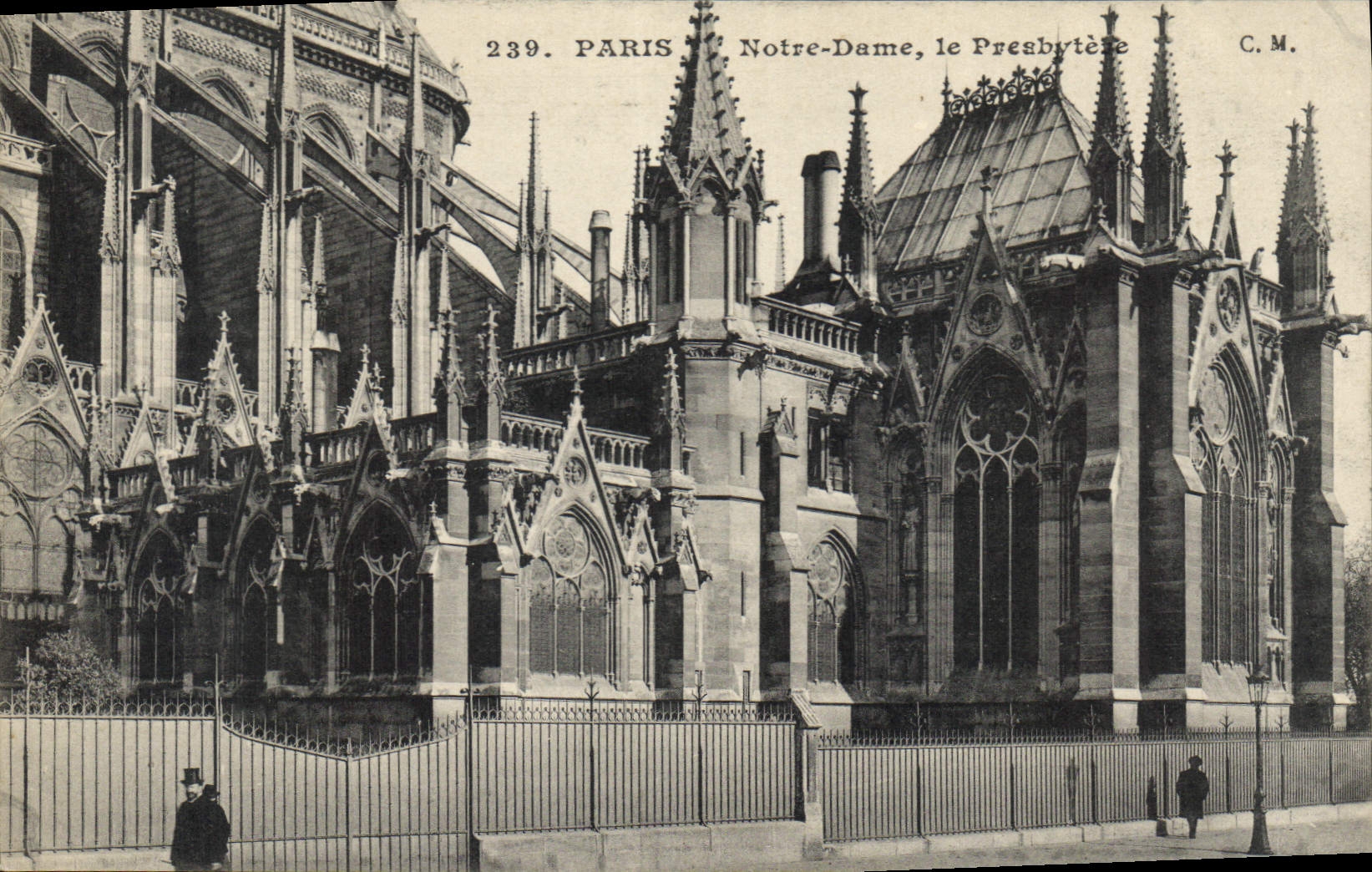 CPA Paris Notre Dame le Presbytere 