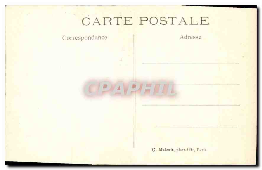CPA Paris Notre Dame le Presbytere  — Verso