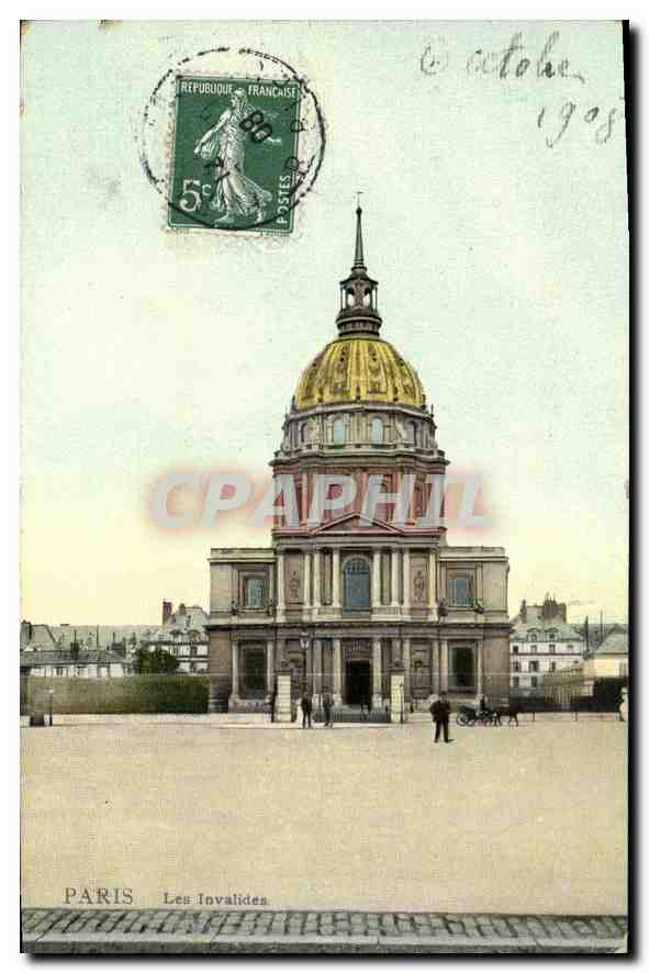 CPA Paris les Invalides 