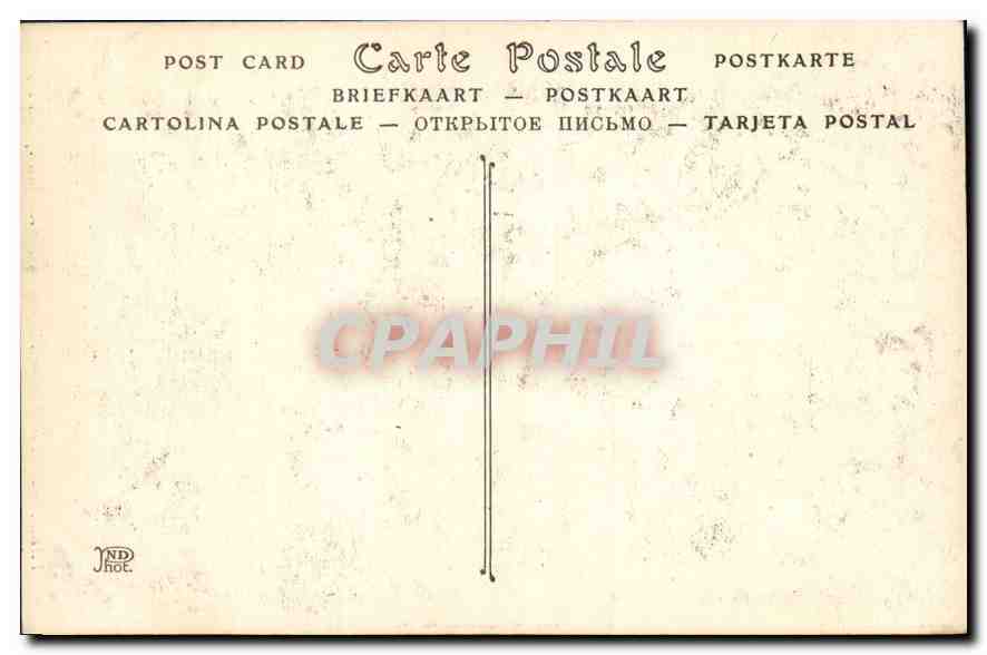 CPA Paris Hotel des Invalides la Porte du Tombeau de Napoleon Ier  — Rückseite