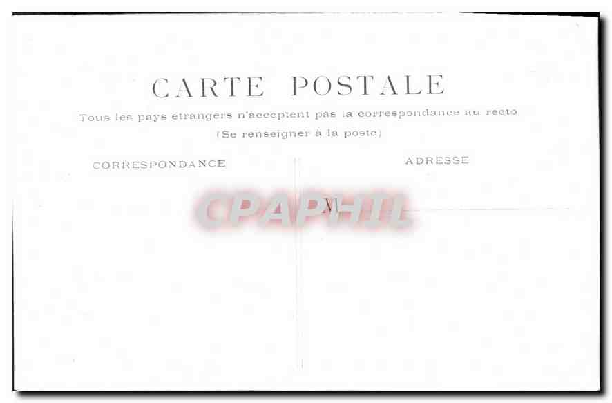 CPA Paris Tombeau de Napoleon Ier  — Rückseite