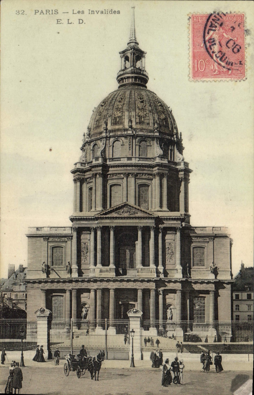 CPA Paris les Invalides 