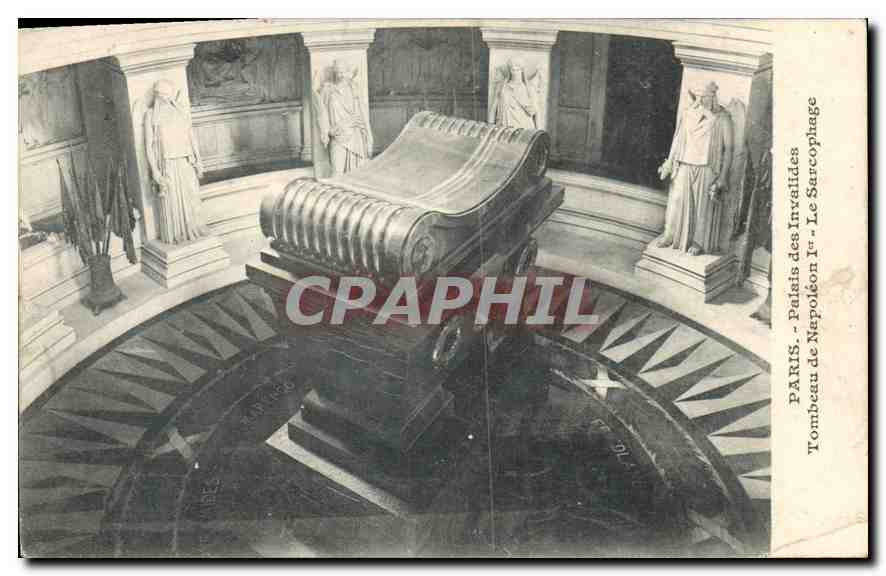 CPA Paris Palais des Invalides Tombeau de Napoleon Ier le Sarcophage 