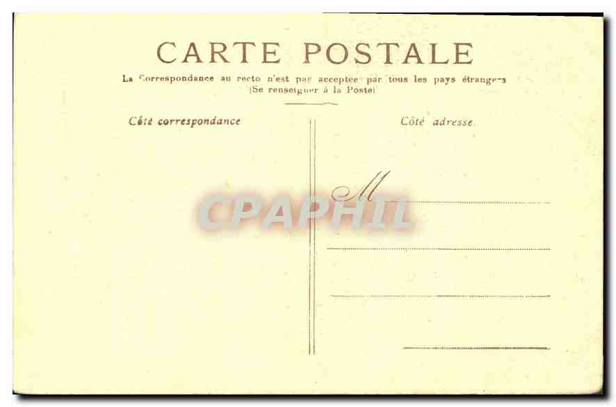 CPA Paris Notre Dame  — Rückseite