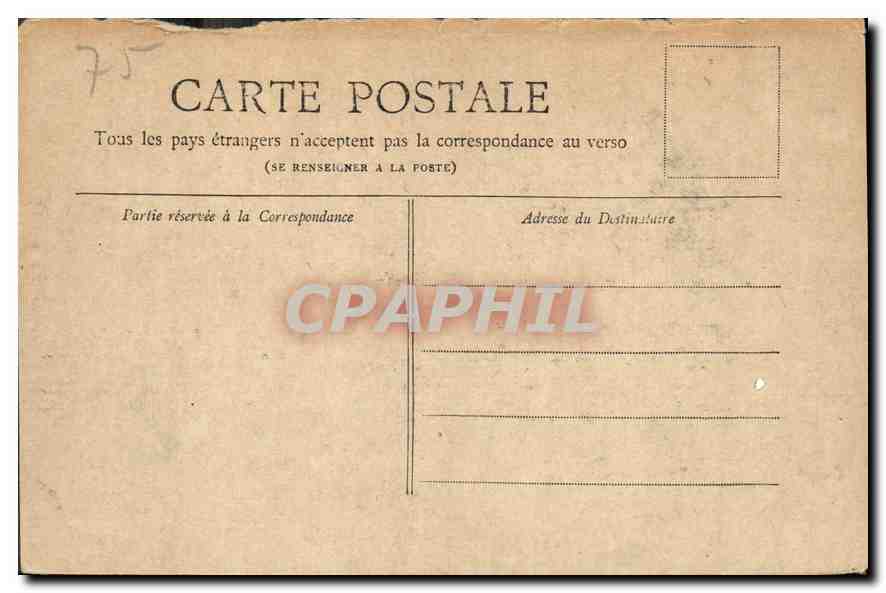 CPA Collection petit Journal Paris l'Arc de Triomphe du Carrousel  — Rückseite