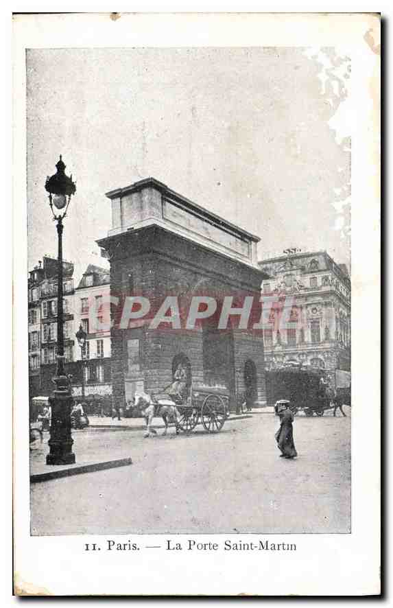 CPA Paris la Porte Saint Martin 