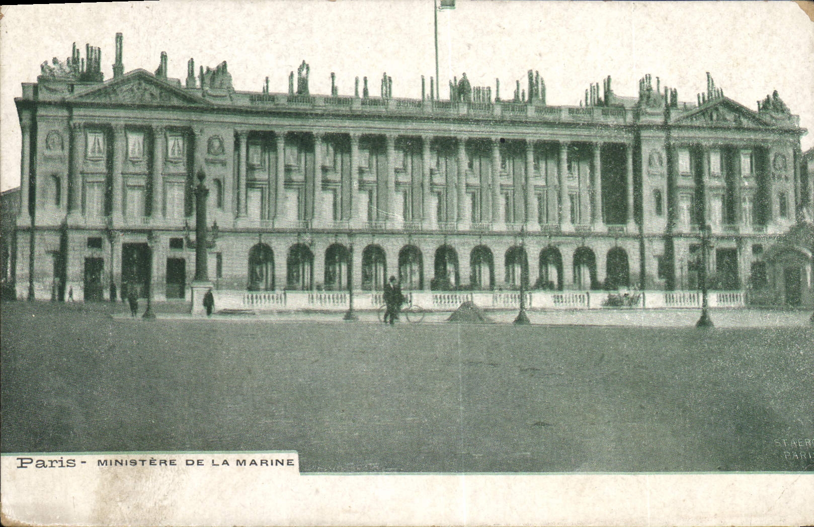 CPA Paris Ministere de la Marine 
