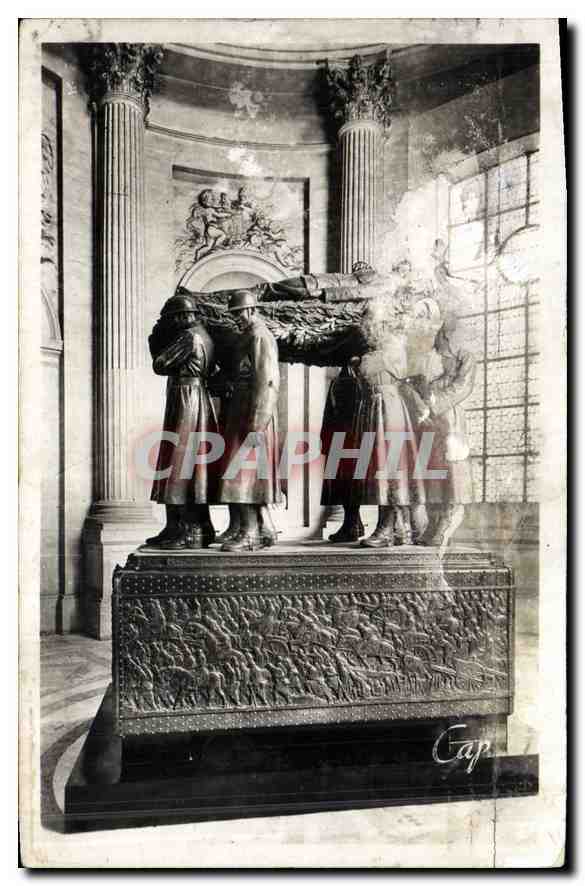 CPA Paris les Invalides Tombeau du Marechal Foch 