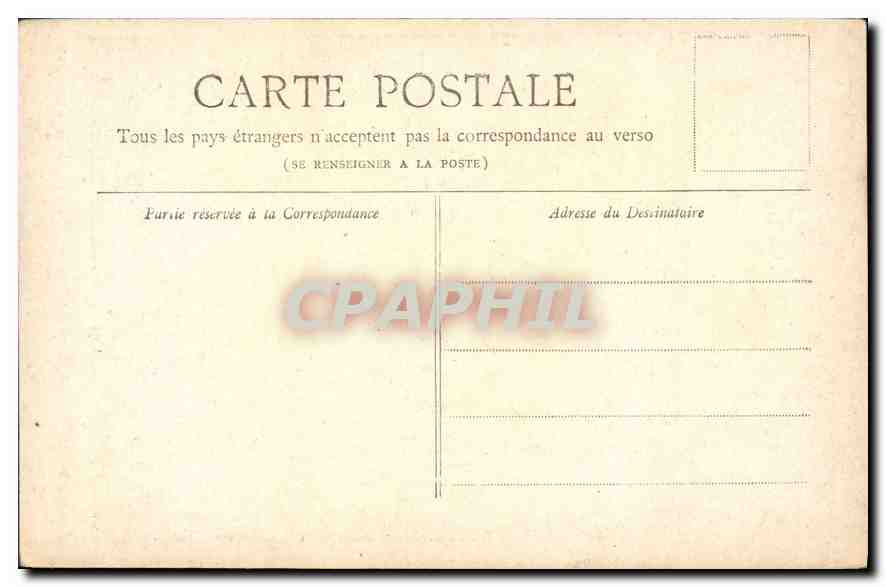 CPA Collection petit Journal Paris Monument de Gambetta  — Verso