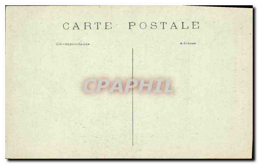 CPA Paris 8e arrt Statue de Strasbourg Place de la Concorde  — Verso