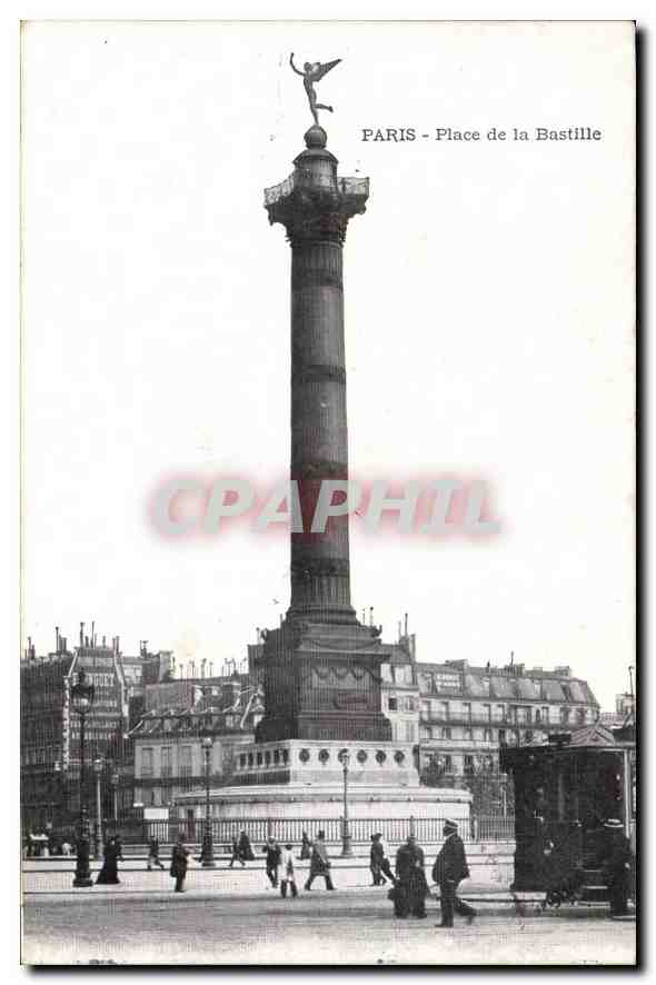 CPA Paris Place de la Bastille 