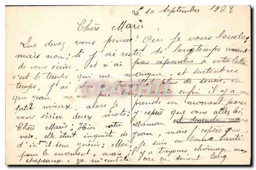 CPA Bellegarde le Pont de Montanges ou pont des Pierres  — Rückseite