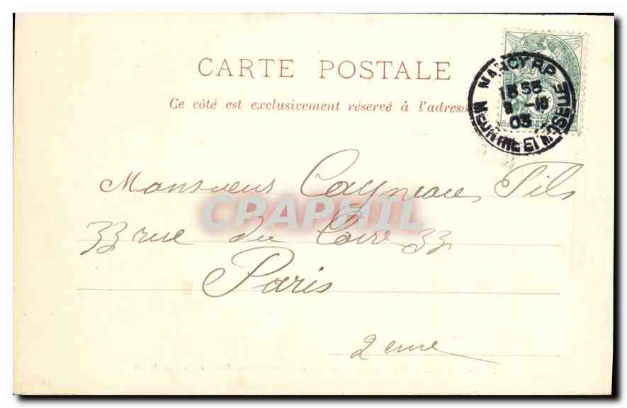 NANCY — Porte Désilles (ancienne Porte Neuve, Stainville ou de Metz) — Éditeur R. Goyon, n°20 — Reverso
