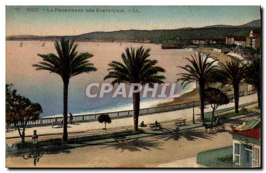 CPA Nice La Promenade des Etats Unis 