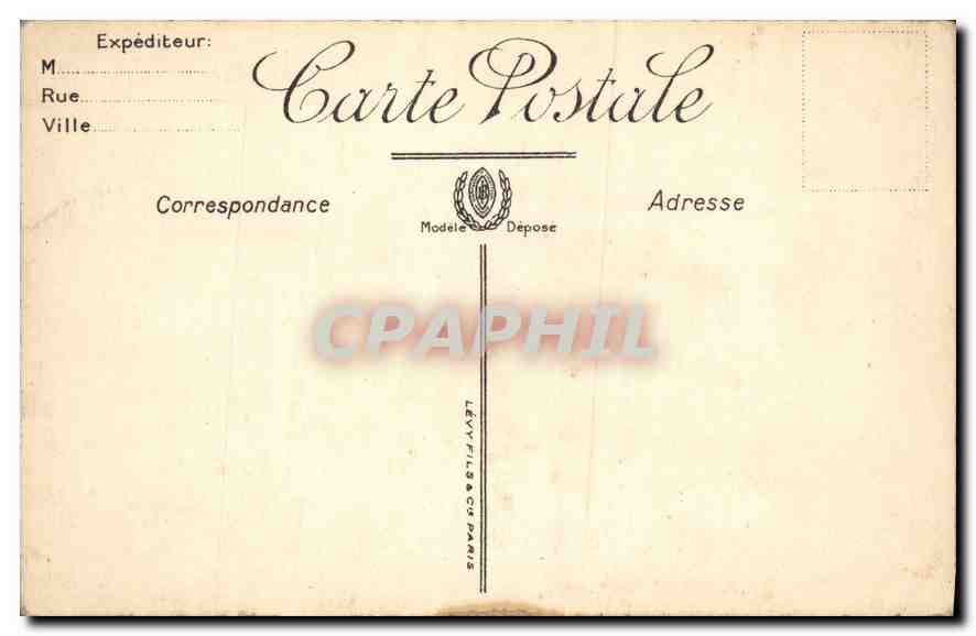 CPA Nice La Promenade des Etats Unis  — Rückseite