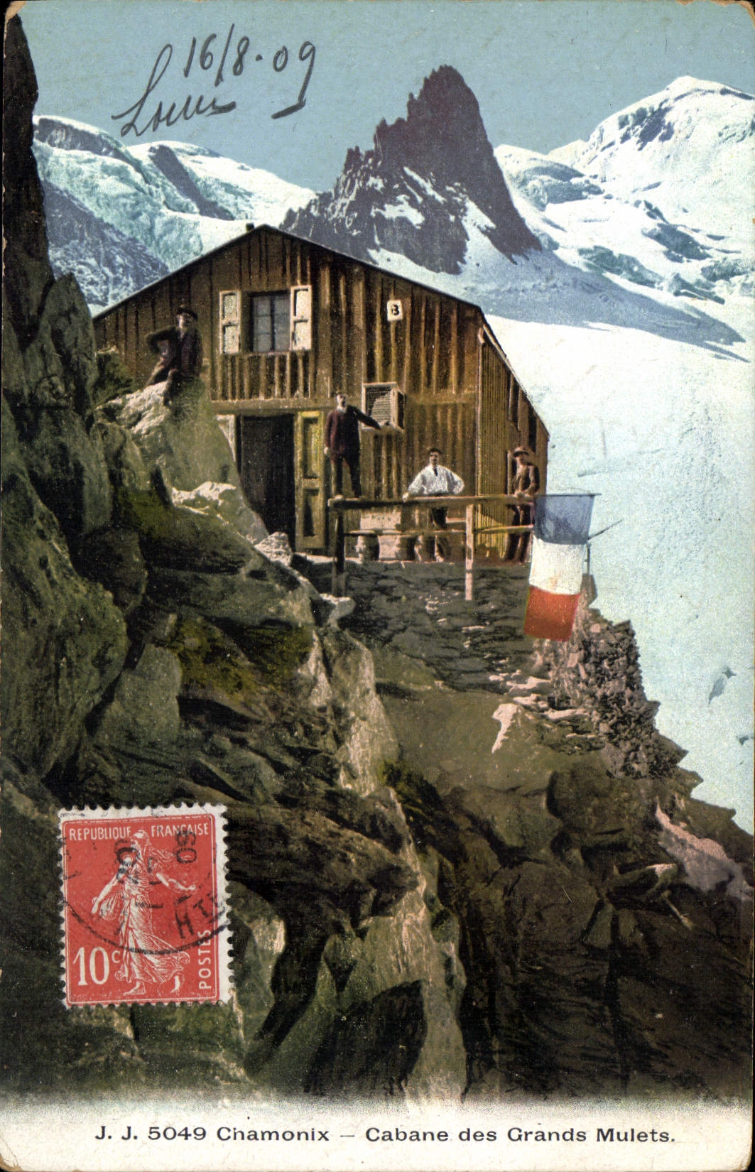 Chamonix — Cabane des Grands Mulets — J.J. 5049