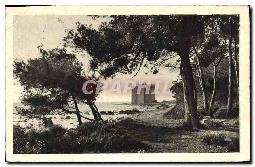 CPA Cannes Le Chateau St Honorat aux iles de Lerins 