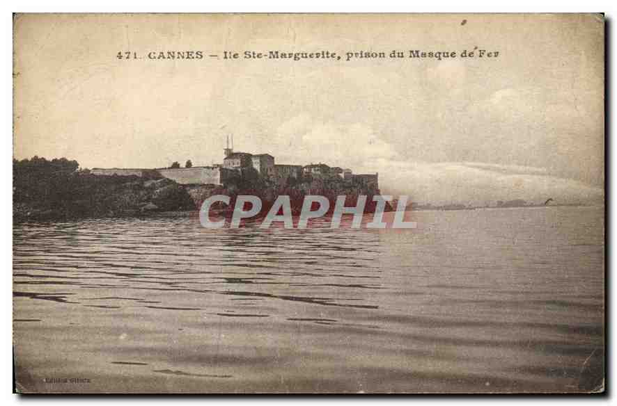 CPA Cannes Ile Ste Marguerite prison du Masque de Fer 