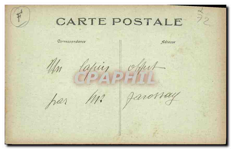 CPA Le Mans Un coin du Jardin des Plantes  — Rückseite