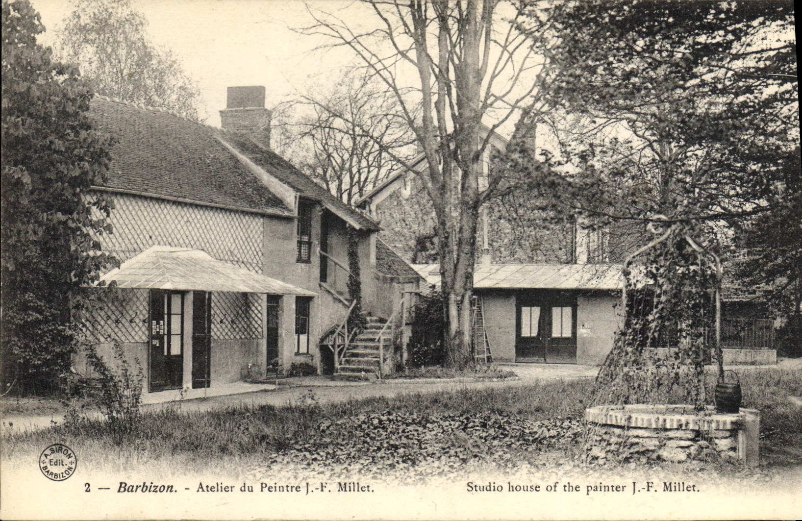 Barbizon — Atelier du Peintre J.-F. Millet — Éditeur Asiron
